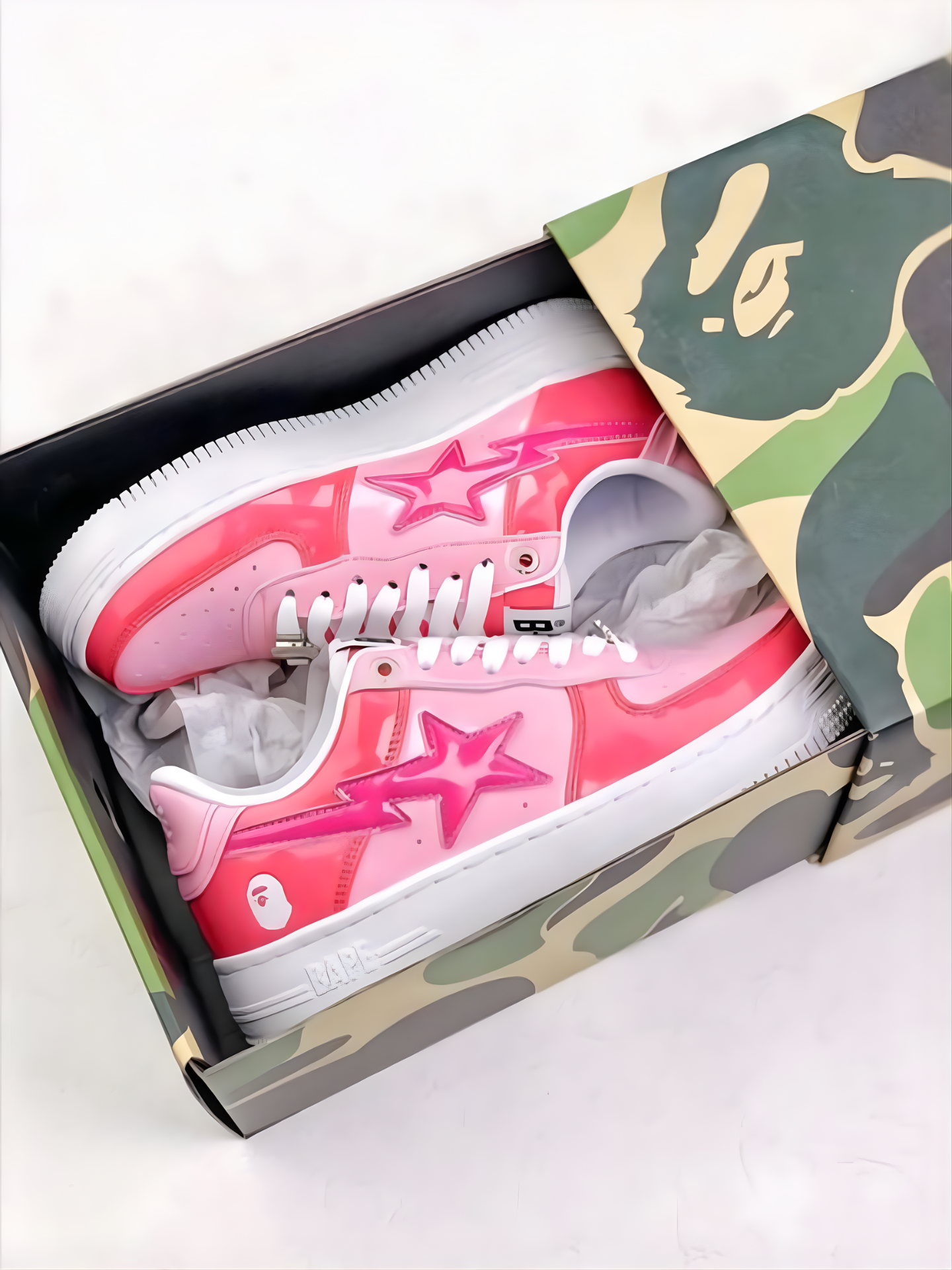 BAPE STA CAMO PINK