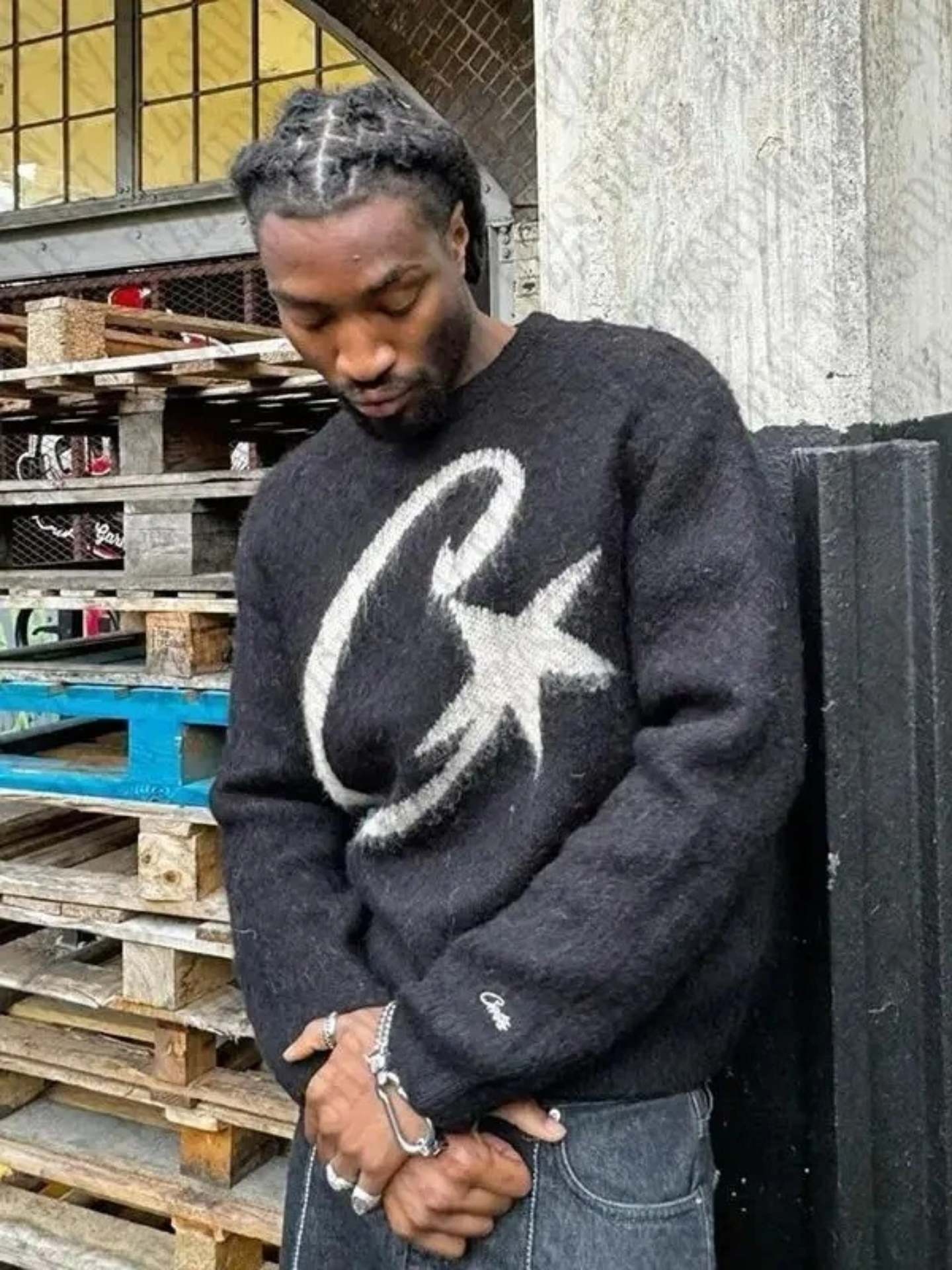 CORTEIZ C STAR MOHAIR KNIT