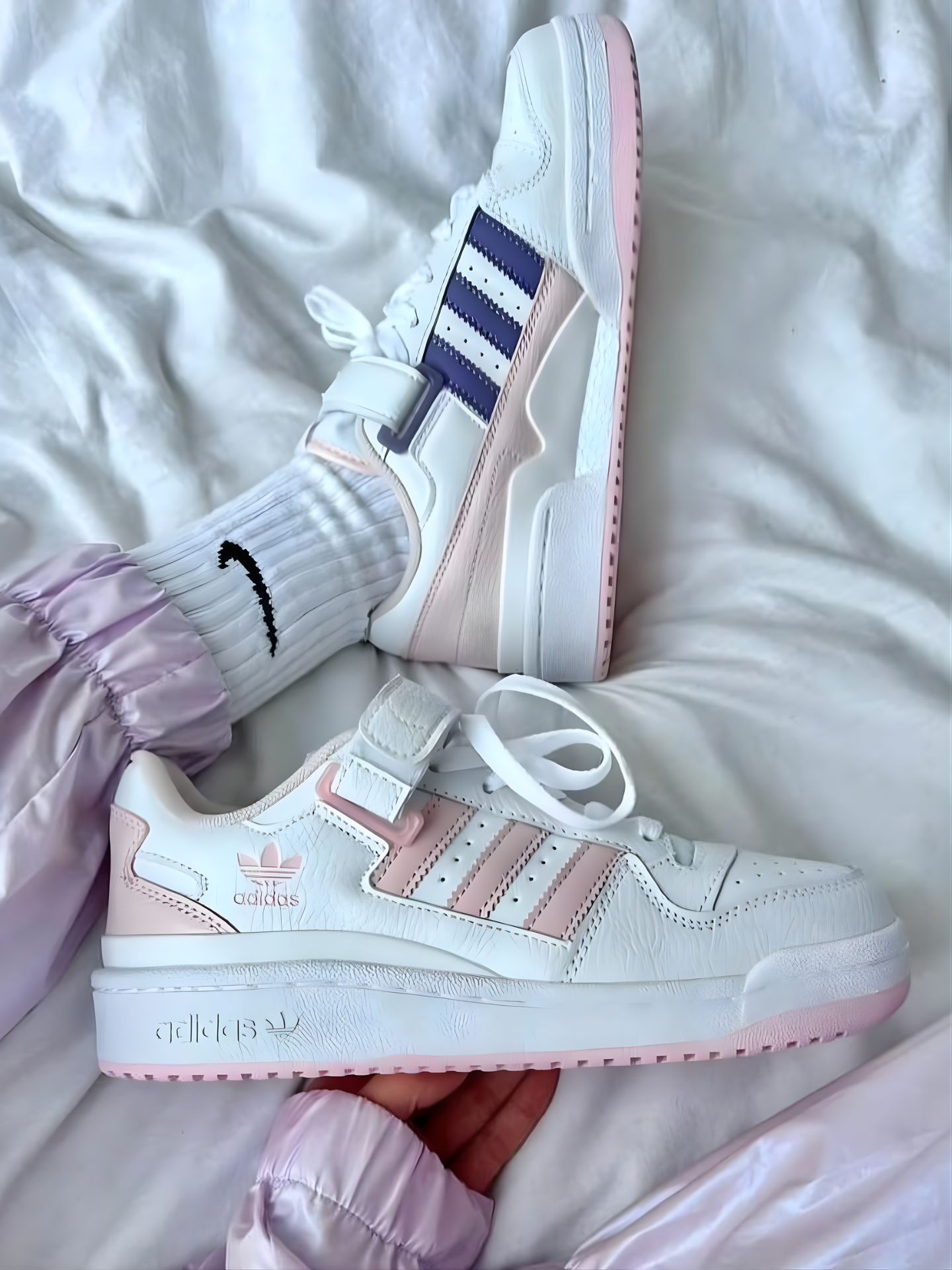 ADIDAS FORUM LOW WHITE PINK
