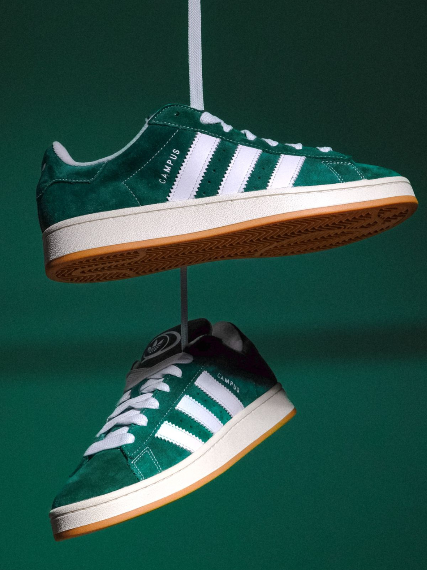 ADIDAS CAMPUS 00S J DARK GREEN WHITE